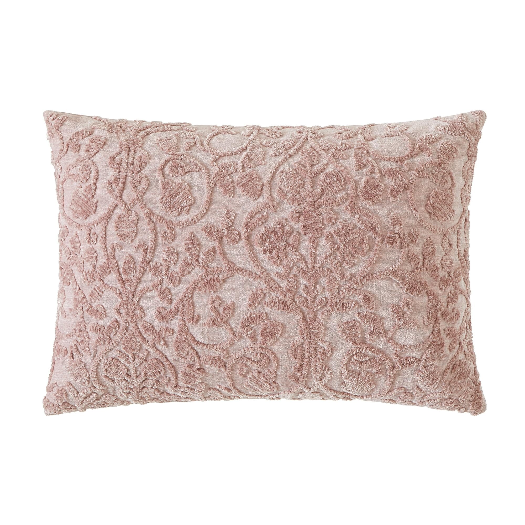 Condition photo showing Good Condition for Park Lane Decor Pillow, 14"x20", Pink Chenille