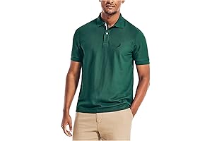 Nautica Men's Solid Deck Shirt