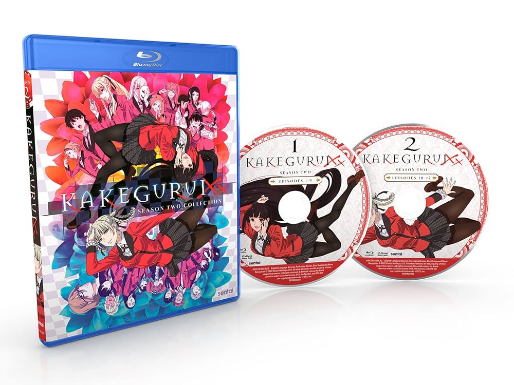 賭ケグルイ【1期+2期】DVD 全12巻セット 賭ケグルイ DVD アニメ 1期 2期 全巻セット 全12巻 カケグルイ