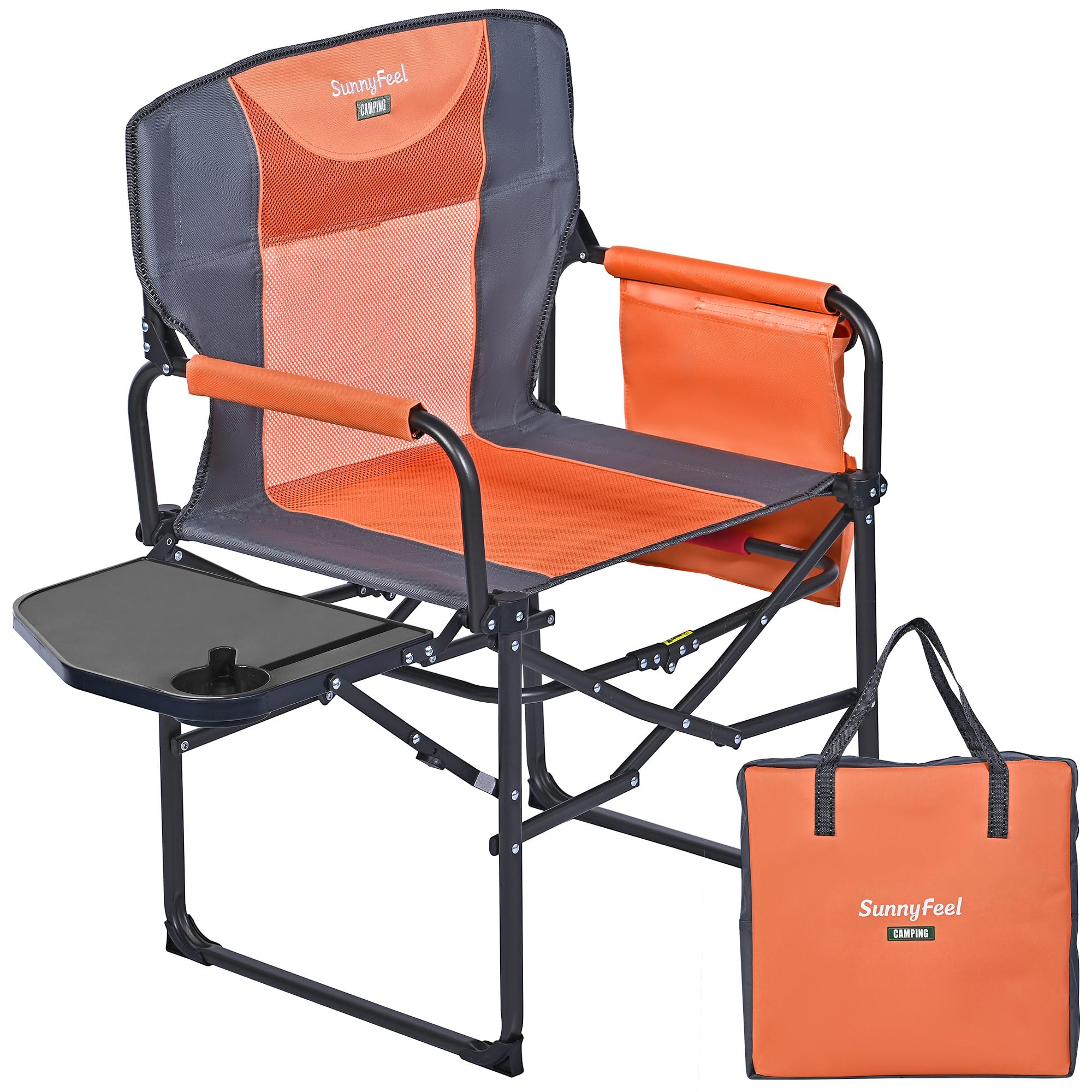 Amazon.co.jp: SunnyFeel アウトドアチェア 折りたたみ サイド