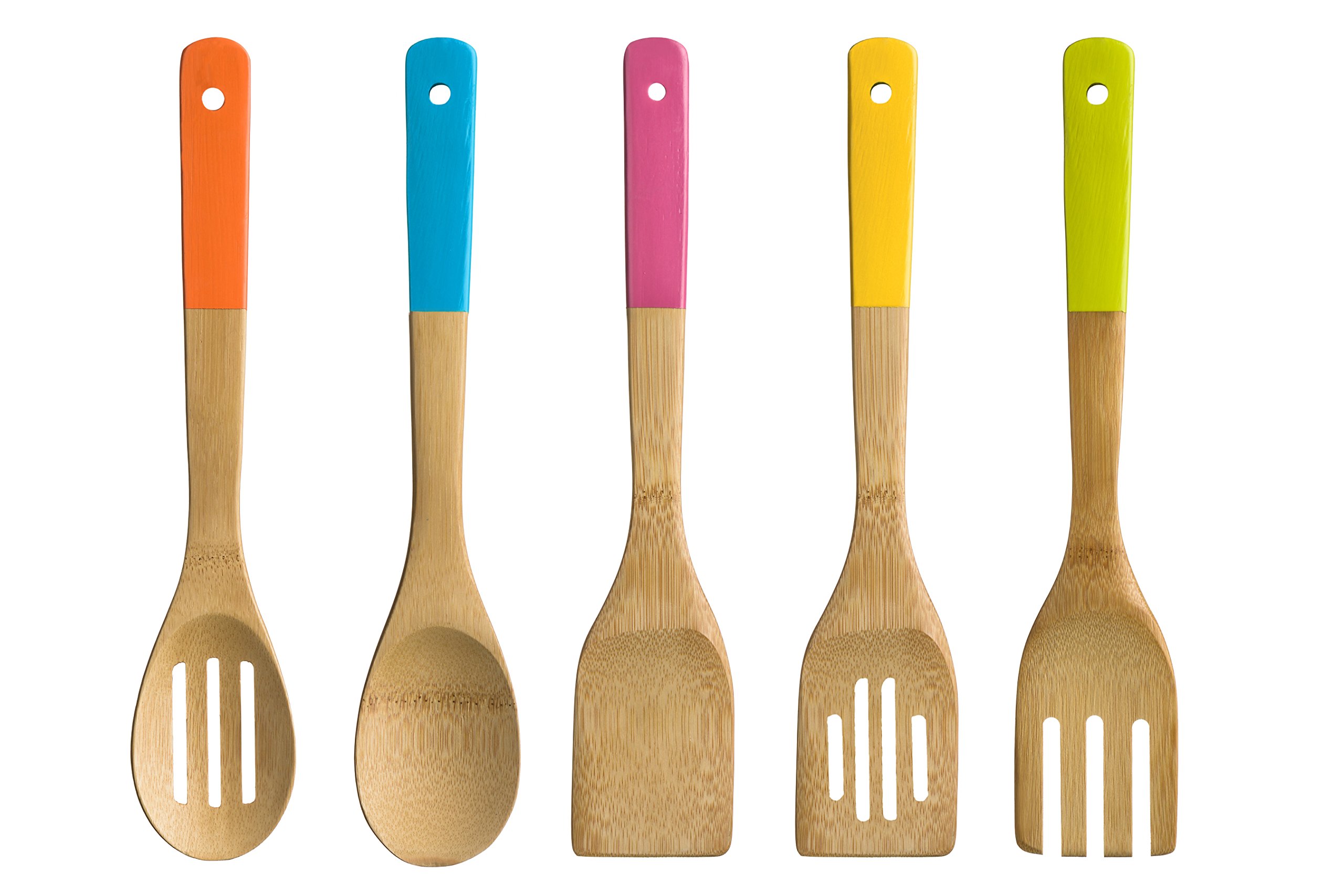 Premier Housewares 5Pc Bamboo Kitchen Utensil Set
