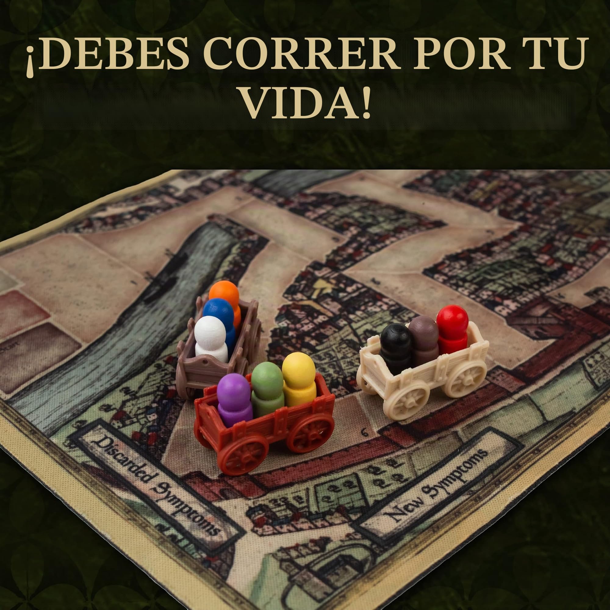 Bristol 1350 - Juego de mesa de estrategia, engaño y suerte para 1-9 jugadores