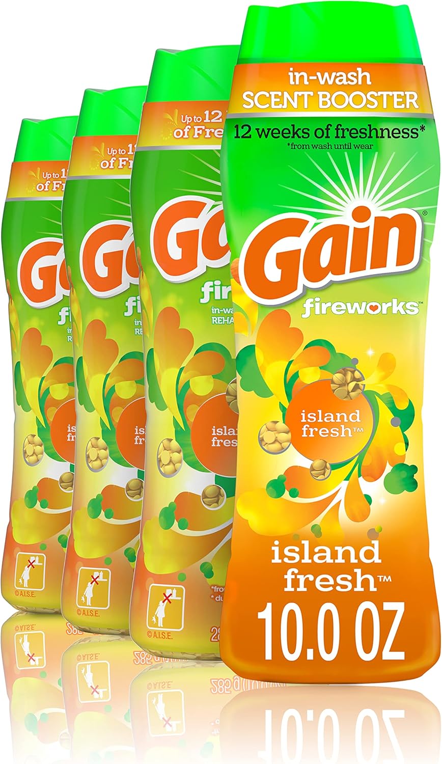 Gain Fireworks Laundry Scent Booster Beads for Washer