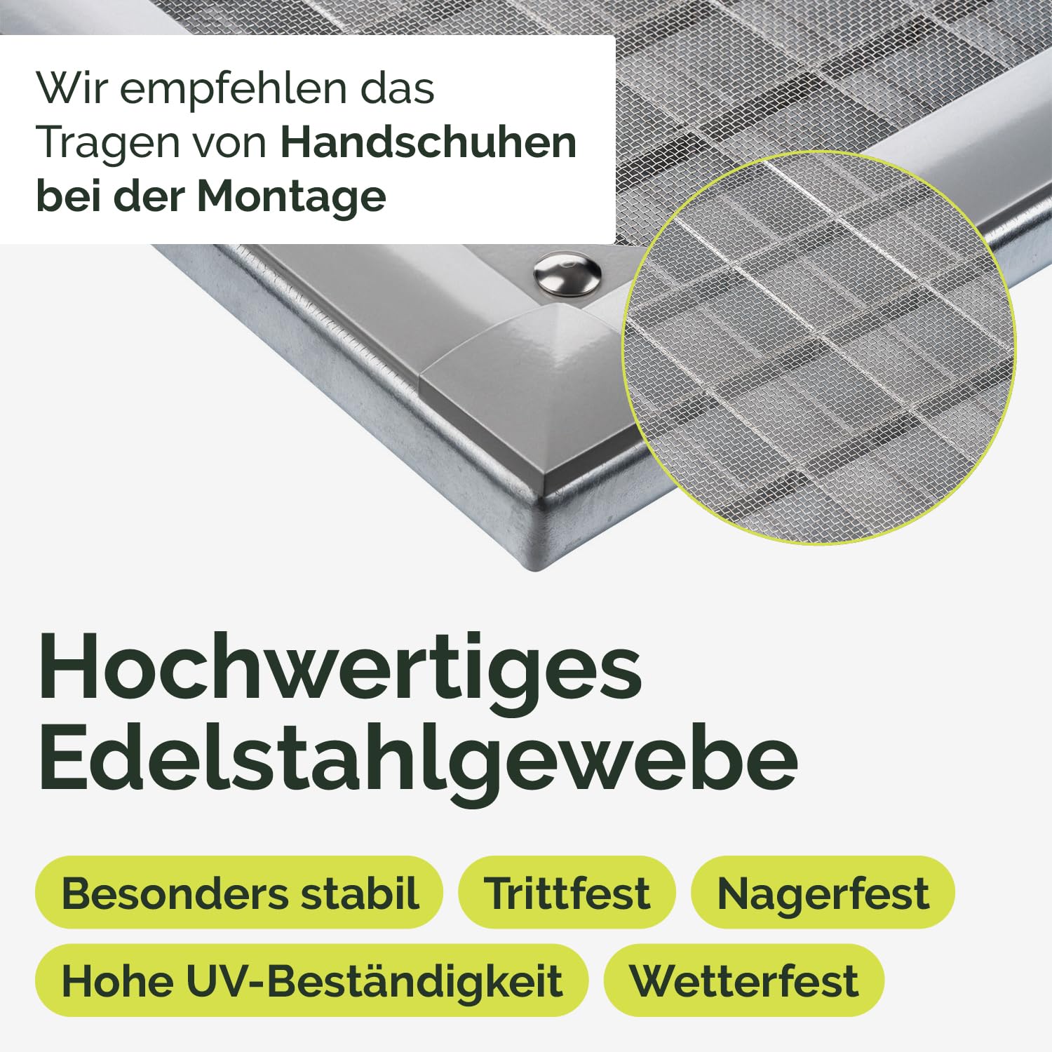 Nematek Lichtschachtabdeckung Light - hochwertige Kellerschachtabdeckung in 60 x 115 cm - Lichtschachtabdeckung Edelstahl - effektiv gegen Schmutz & Insekten