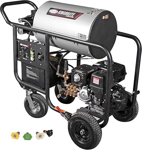 Miniatura 18 de SIMPSON Cleaning - MB1518. Lavadora a presión eléctrica de 1500 PSI, 1.8 GPM. Lavadora de potencia para uso en agua caliente, manguera aislada