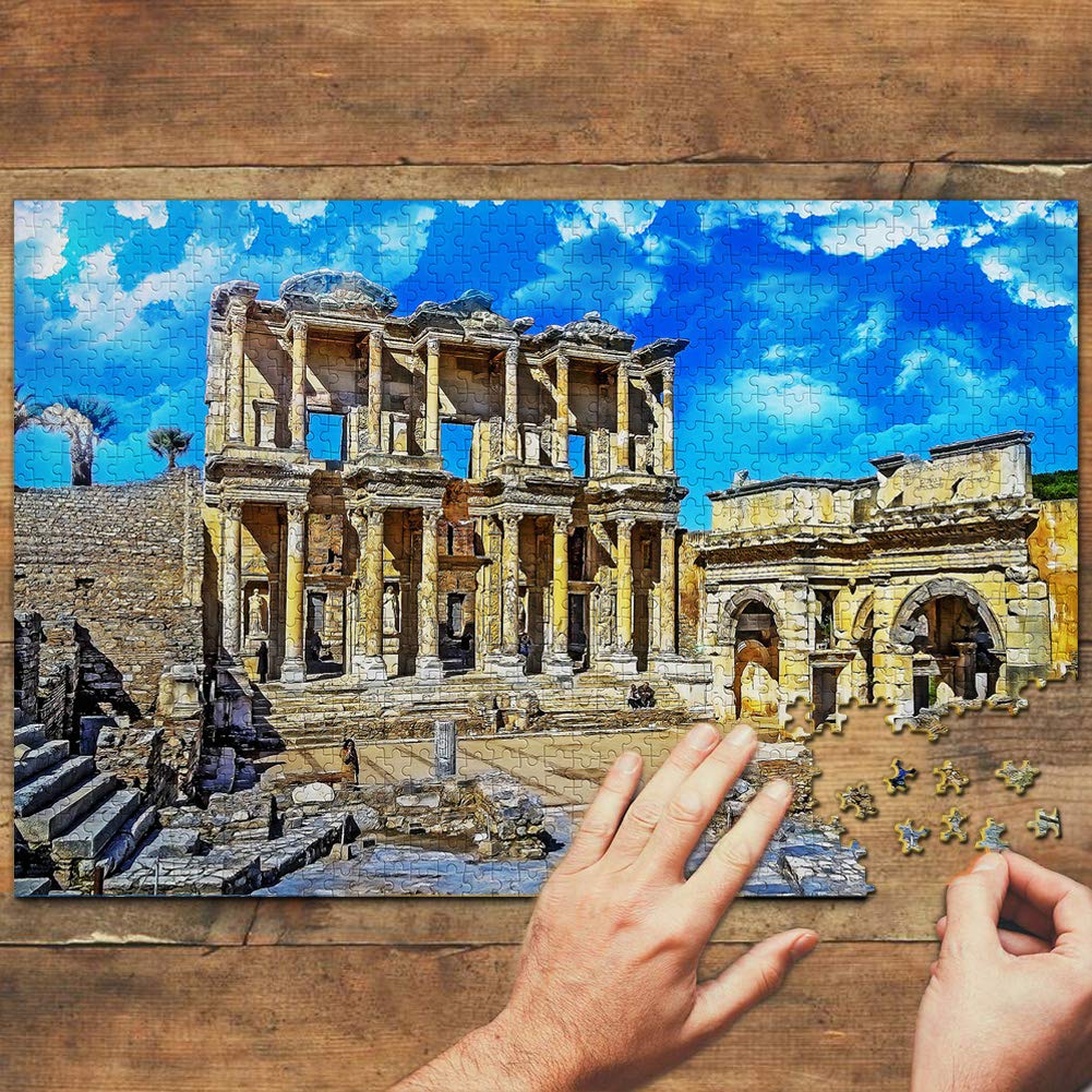 Rompecabezas De 1000 Piezas Para Adultos Turquía Efeso Izmir