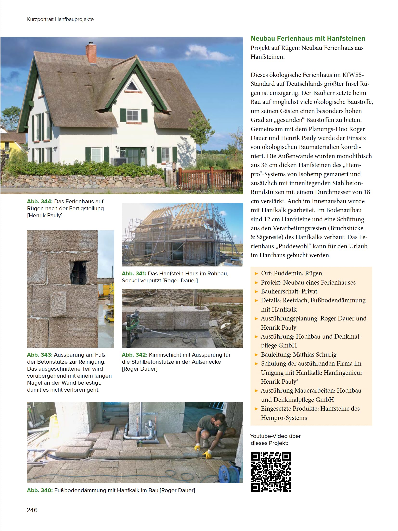 Bauen mit Hanf: Hintergründe, Planung, Umsetzung, Beispiele: Hintergru¿nde, Planung, Umsetzung, Beispiele