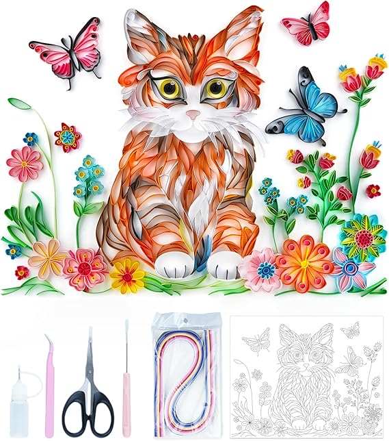Uniquilling Quilling Kits Paper Quilling Kit for Adults