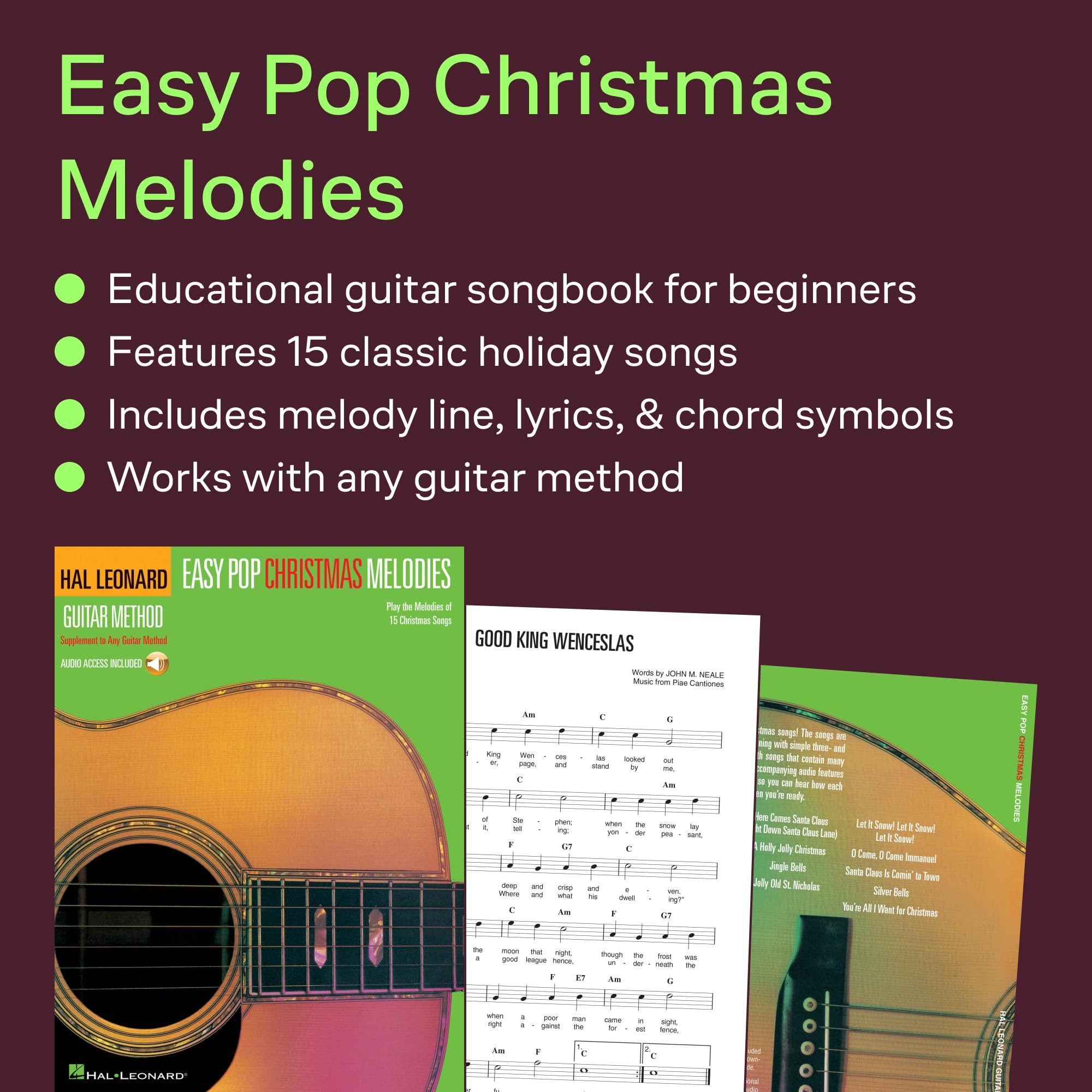 Easy Pop Christmas Melodies