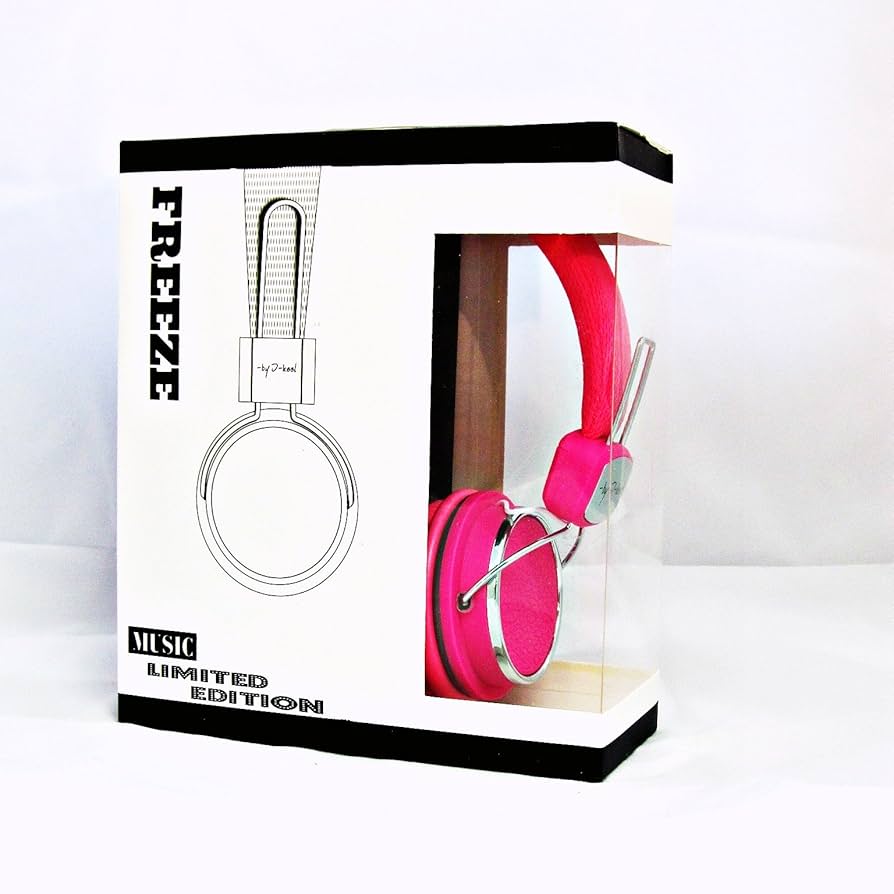 Freeze Limited Edition I-kool Freeze Series Foldable Headphone with Swivel  Function (Rose)