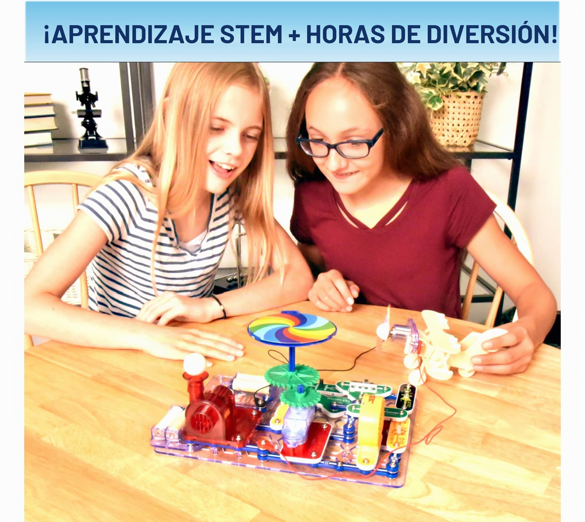 Snap Circuits Movimiento Electronics Kit de Descubrimiento