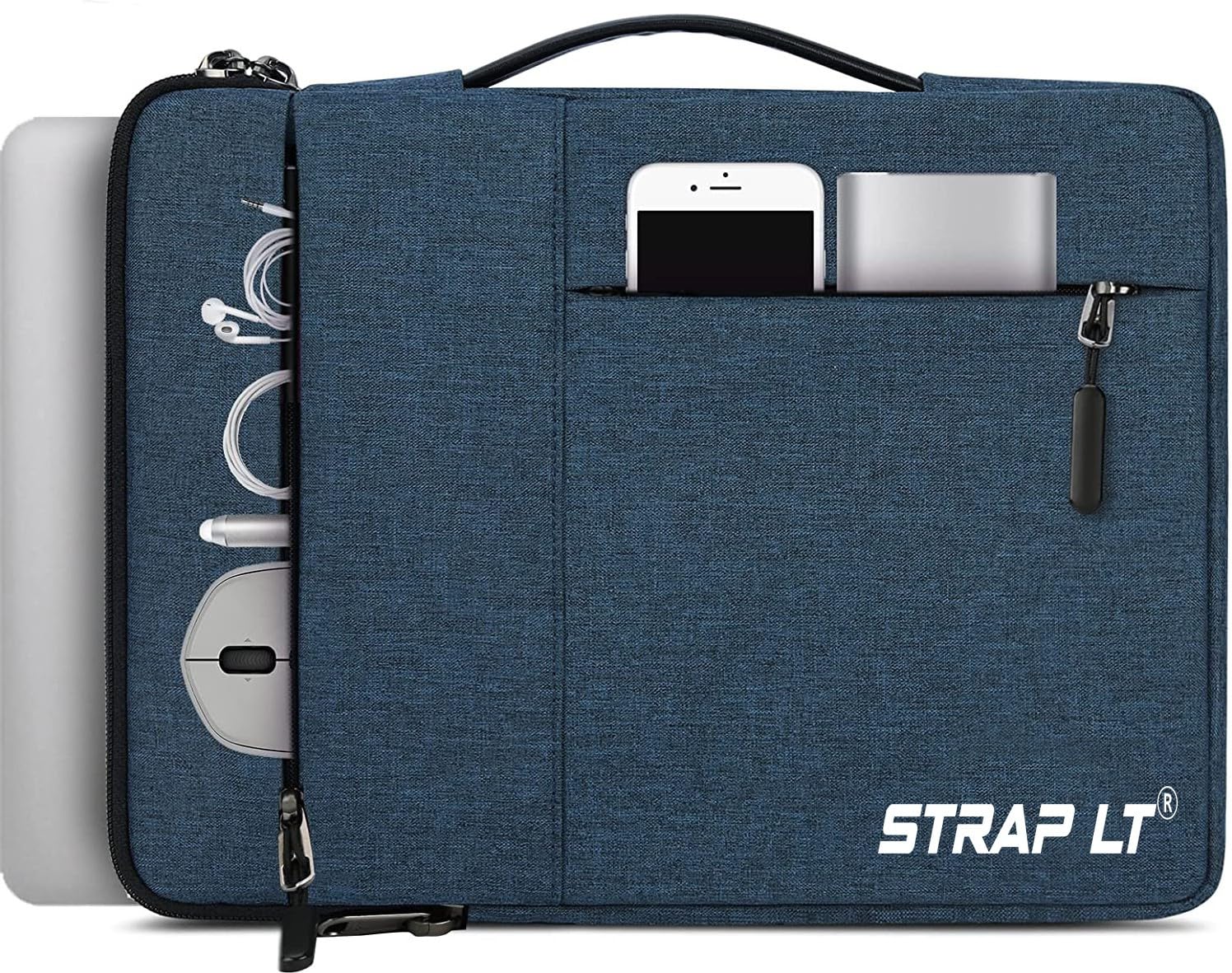 See full amazon price history chart for StrapLt Laptop Sleeve Case 15.6-16 Inch Waterproof Tablet Handle Bag Laptop Bag for Men & Women (Blue) StrapLt Laptop Sleeve Case 15.6-16 Inch Waterproof Tablet Handle Bag Laptop Bag for Men & Women (Blue) (B0CZTG1M14) Amazon Price History, Amazon Price Tracker