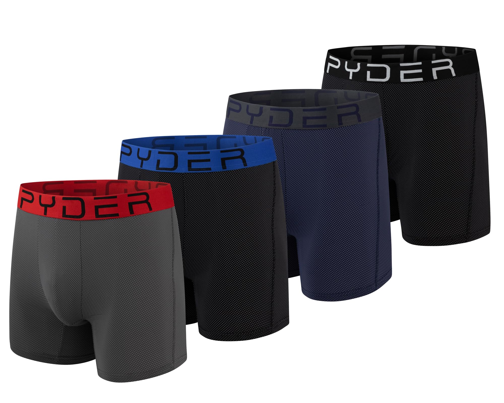 Spyder Performance Mesh Mens Boxer Briefs Sports Underwear For Men