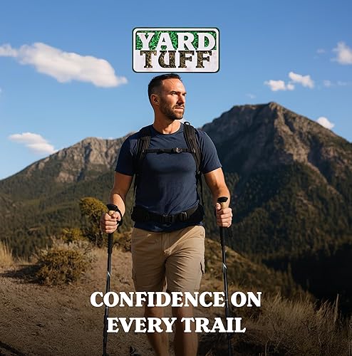 Miniatura 6 de Yard Tuff YTF-2654WSPR - Bastón ajustable (juego de 2)