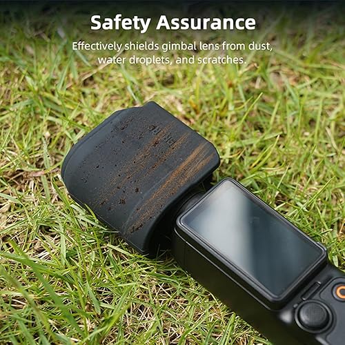 Miniatura 4 de LICHIFIT Tapa de lente de silicona para DJI Osmo Pocket 3 Lente de cámara Capucha protectora Cubierta de lente suave Anti-caída Protector de lente