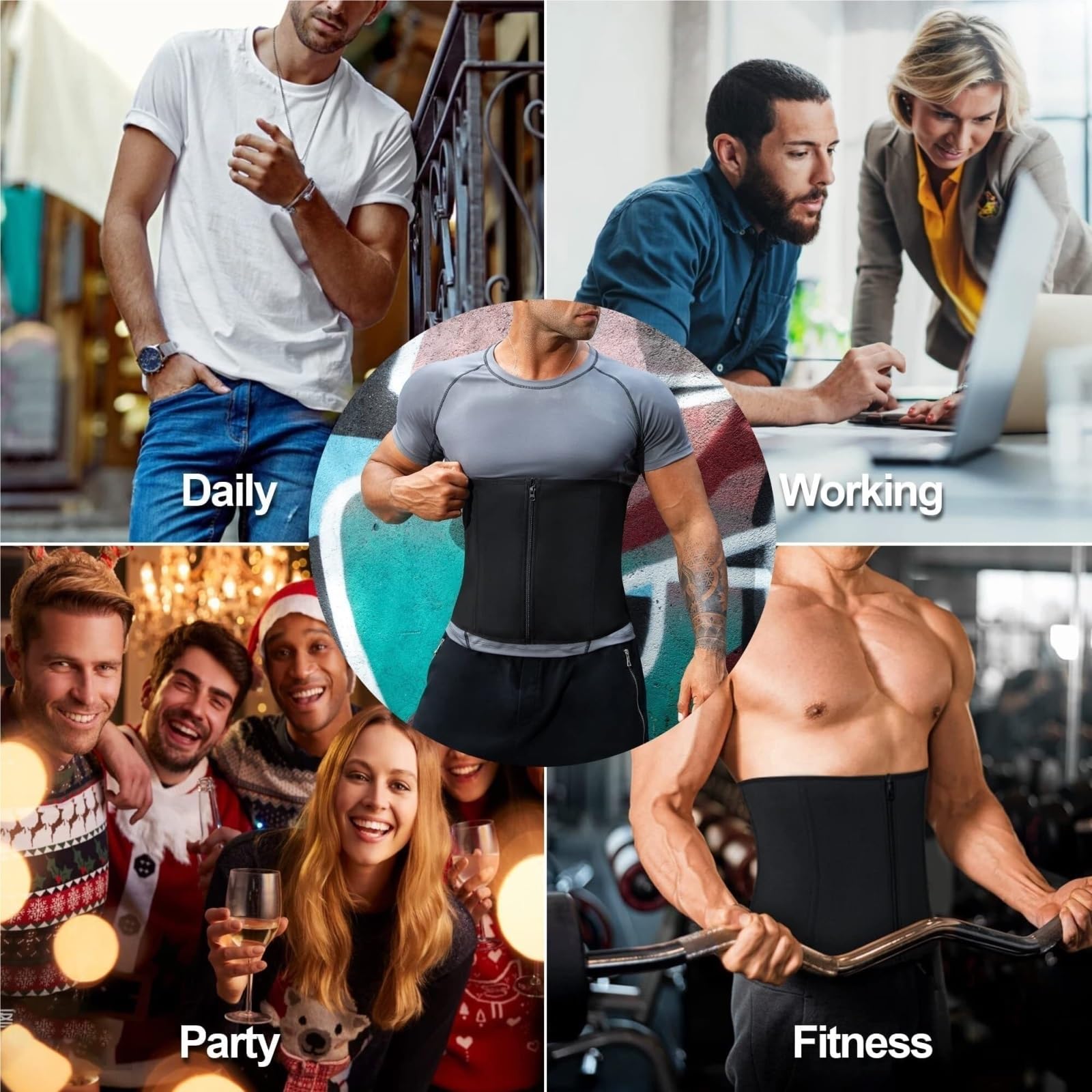 Faja Lumbar Faja Reductora De Cintura, Faja Moldeadora De Abdomen, Faja Deportiva, Faja Reductora De Abdomen Cinturón Apoyo Lumbar(Large)