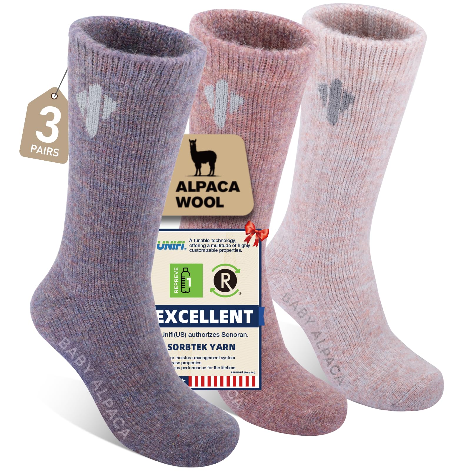Baby Alpaca Heavyweight Socks