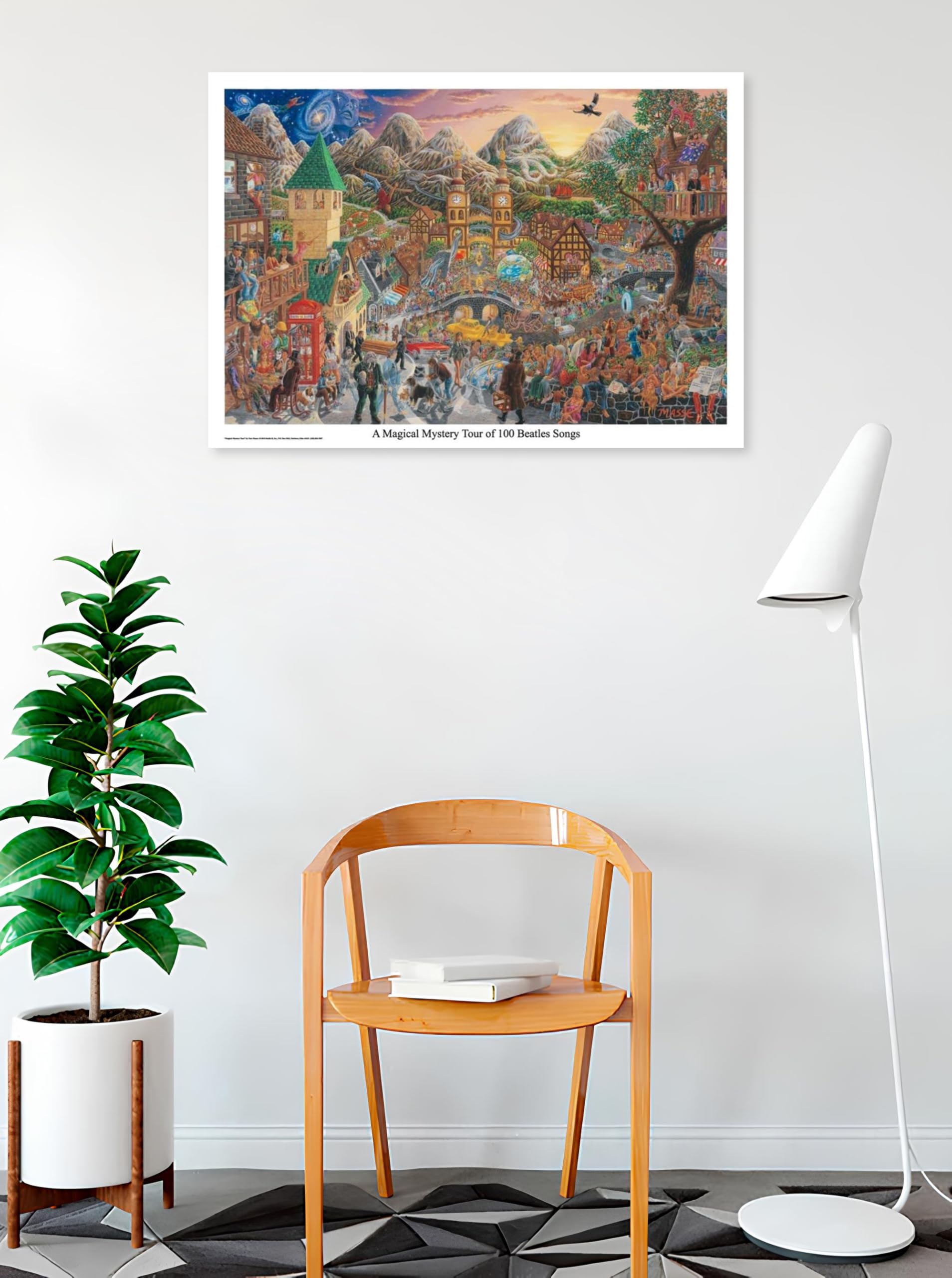 Amazon.com: BUY ART FOR LESS Officially Licensed A Magical Mystery