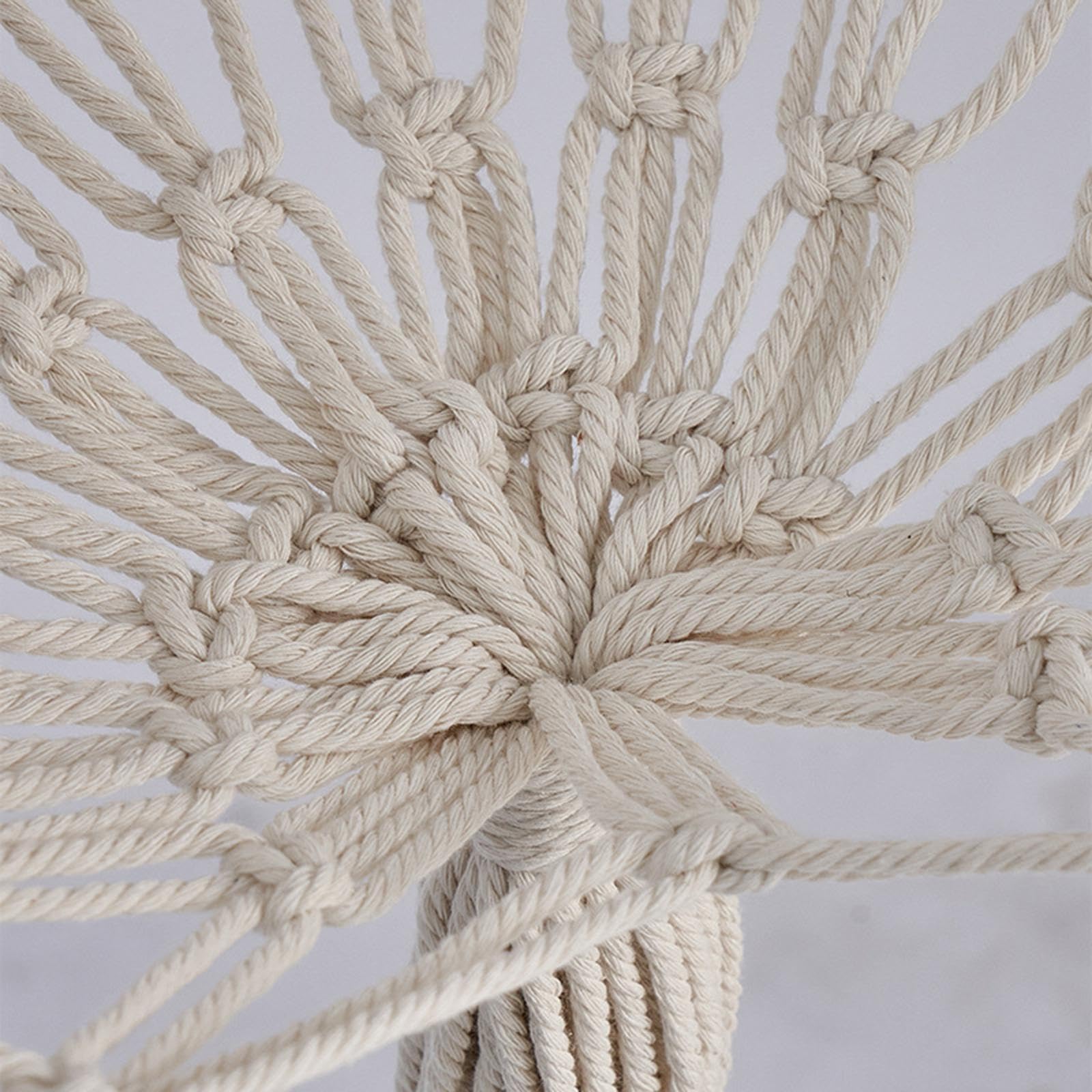 Whtkoph Macrame Hanging Cat Hammock Boho Kitten Furniture Window Perch Home Decor for Climbing