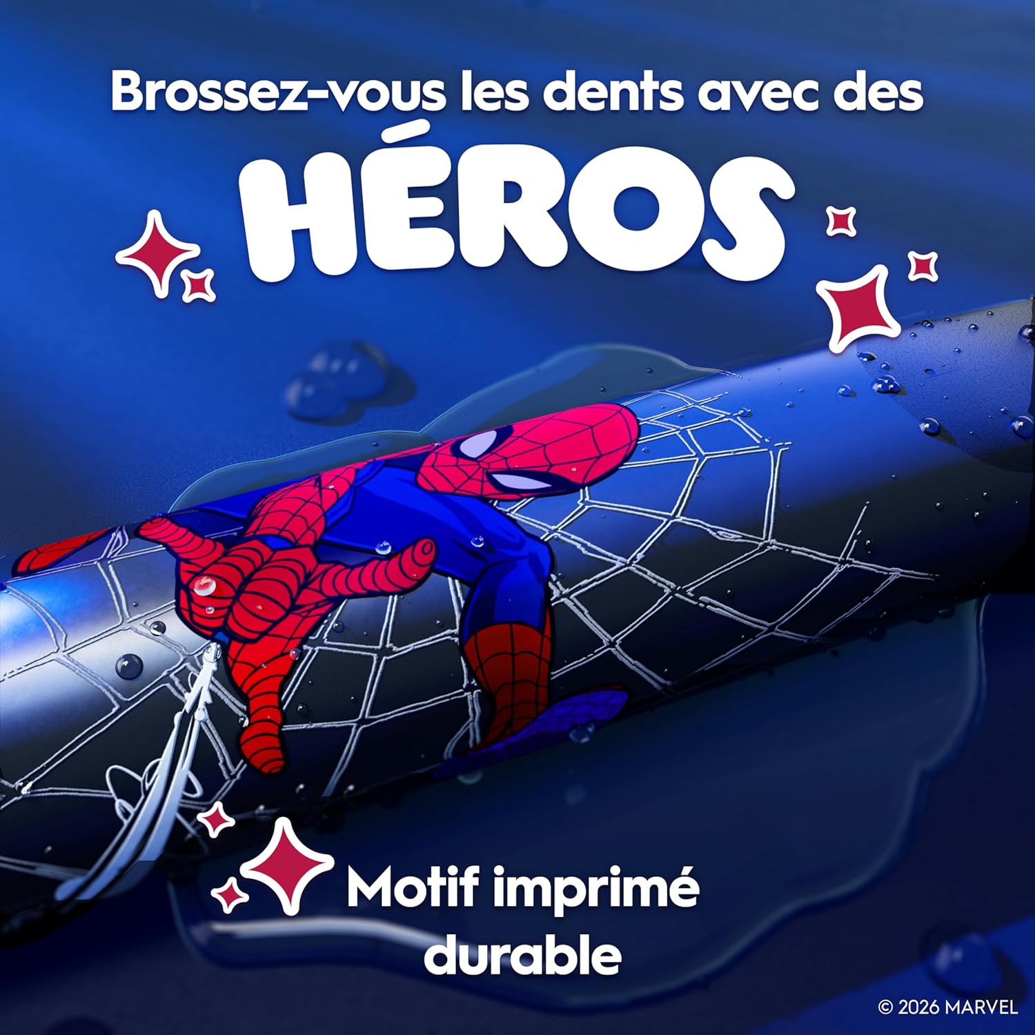Oral-B Brosse A Dents Electrique Enfant Marvel Spiderman, Brosse Kids Dotée De La Technologie iO, 3 Modes De Brossage Dont Douceur Pour Protéger Les Gencives, Brossette Oral B De Rechange, Etui — vue 7
