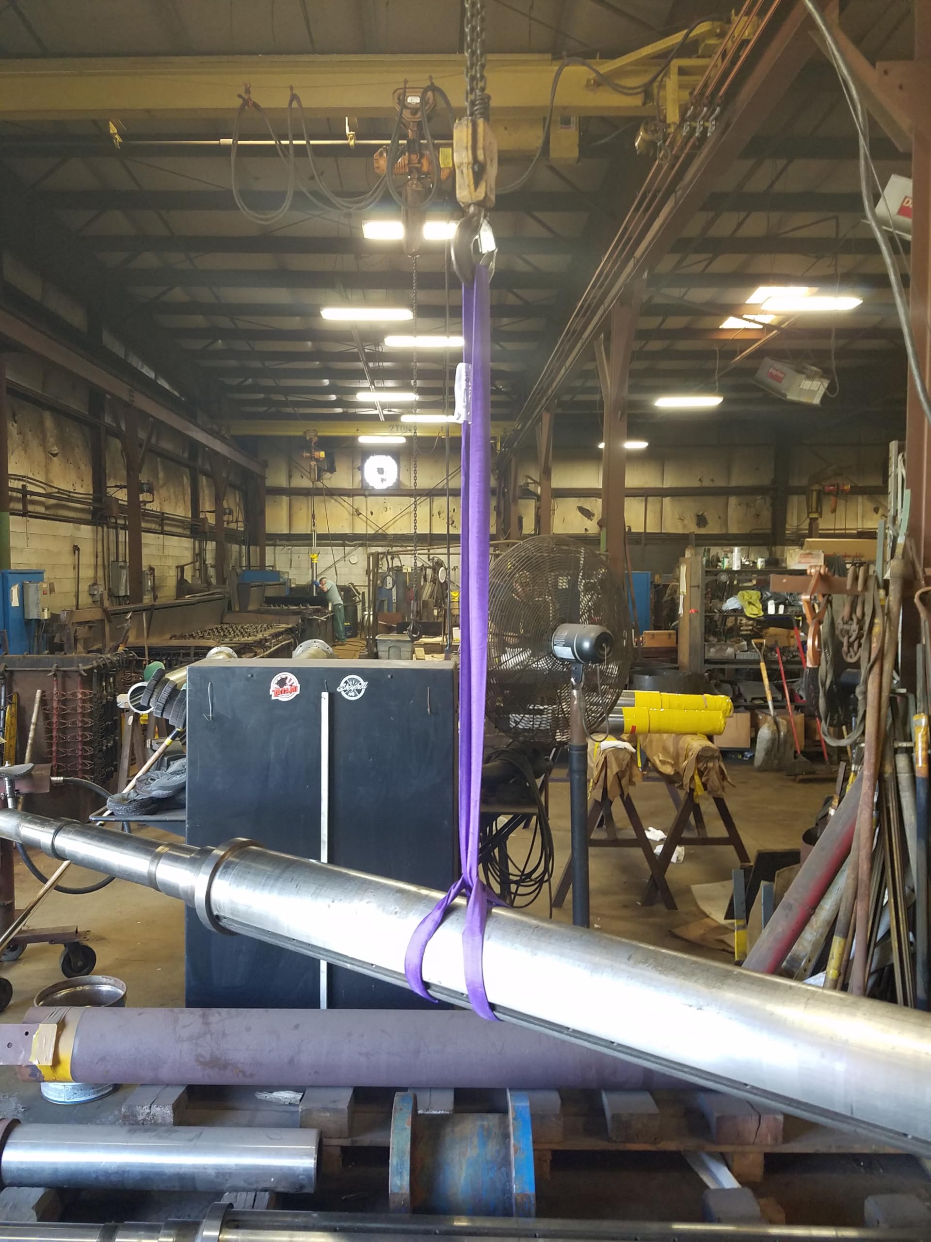 Ancra Cargo Lifting Sling - Purple 1" x 12' -6