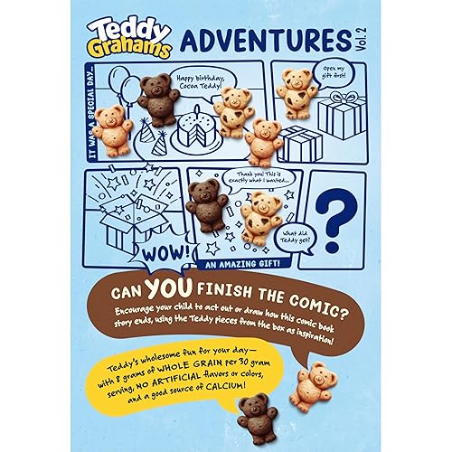 Miniatura 15 de Teddy Grahams Snacks Graham de chocolate, 6 cajas de 10 onzas