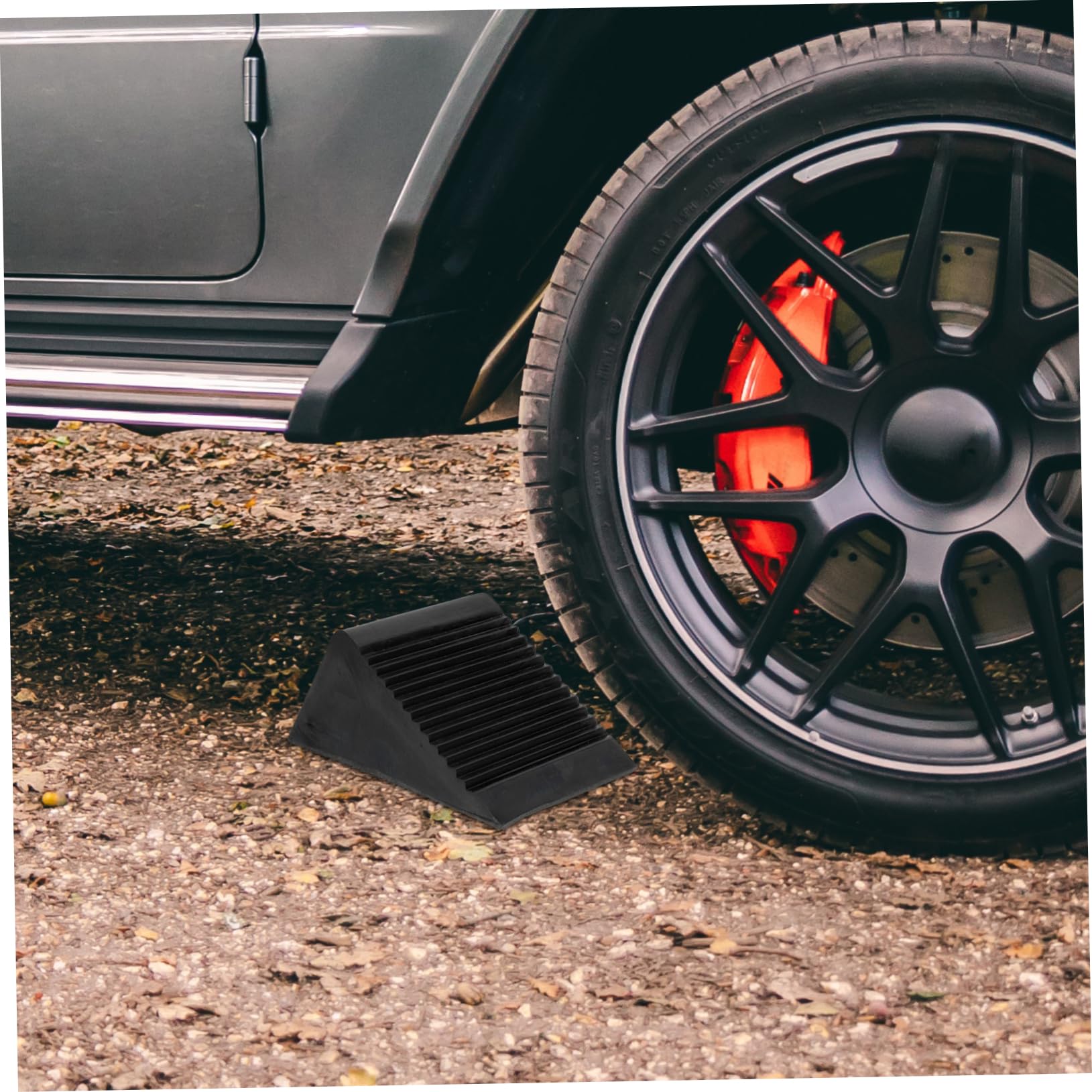 Amazon.co.jp: ORFOFE 自動車用タイヤ止め 車両用ゴム製ホイール 