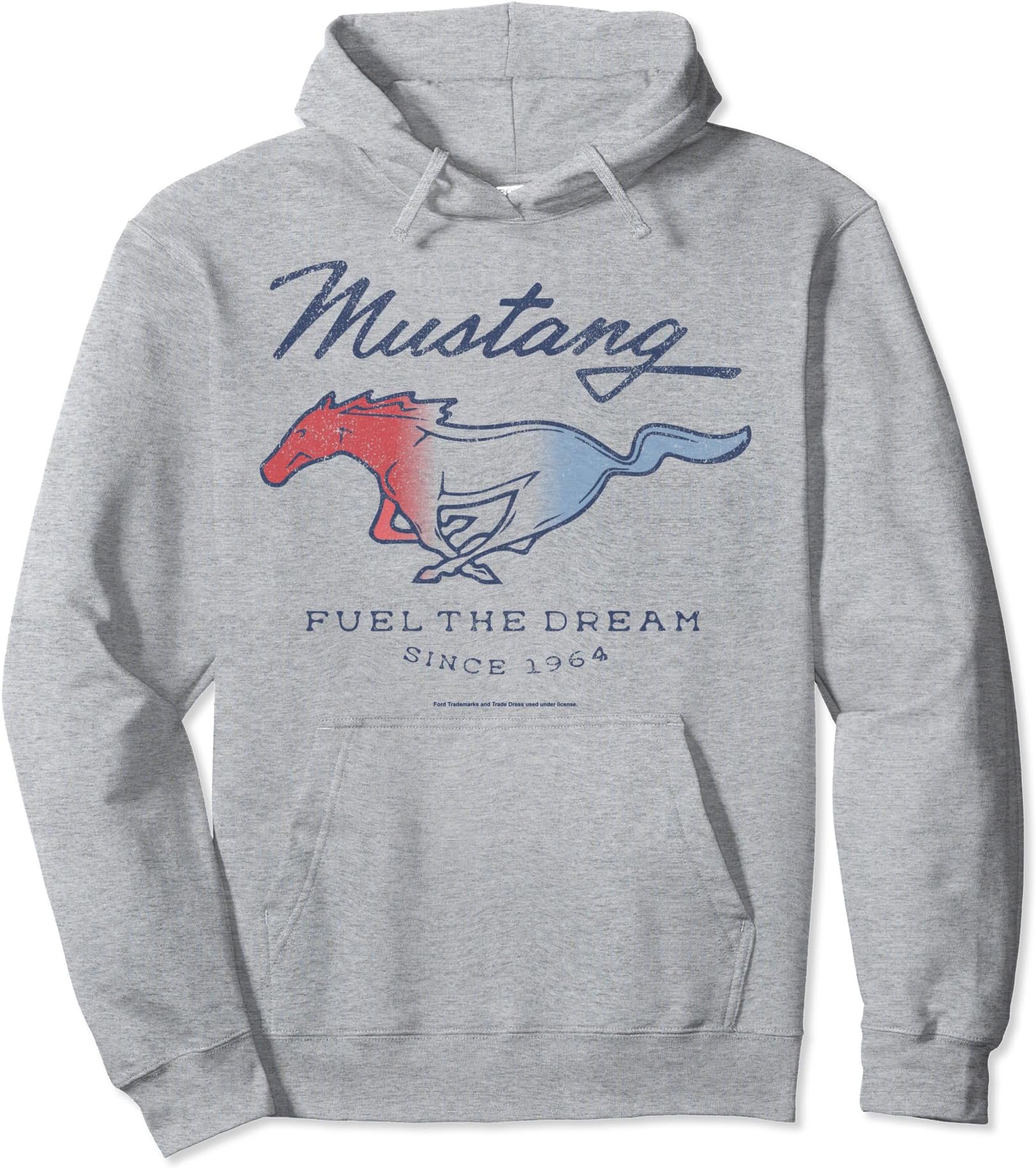 Ford - Mustang Fuel The Dream Since 1964 Horse Logo Pullover Hoodie
