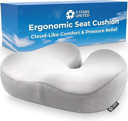 Miniatura 6 de 5 STARS UNITED Half Moon Bolster - Almohada semirrollo y almohada de rodilla para personas que duermen de lado y cojín de asiento para silla de