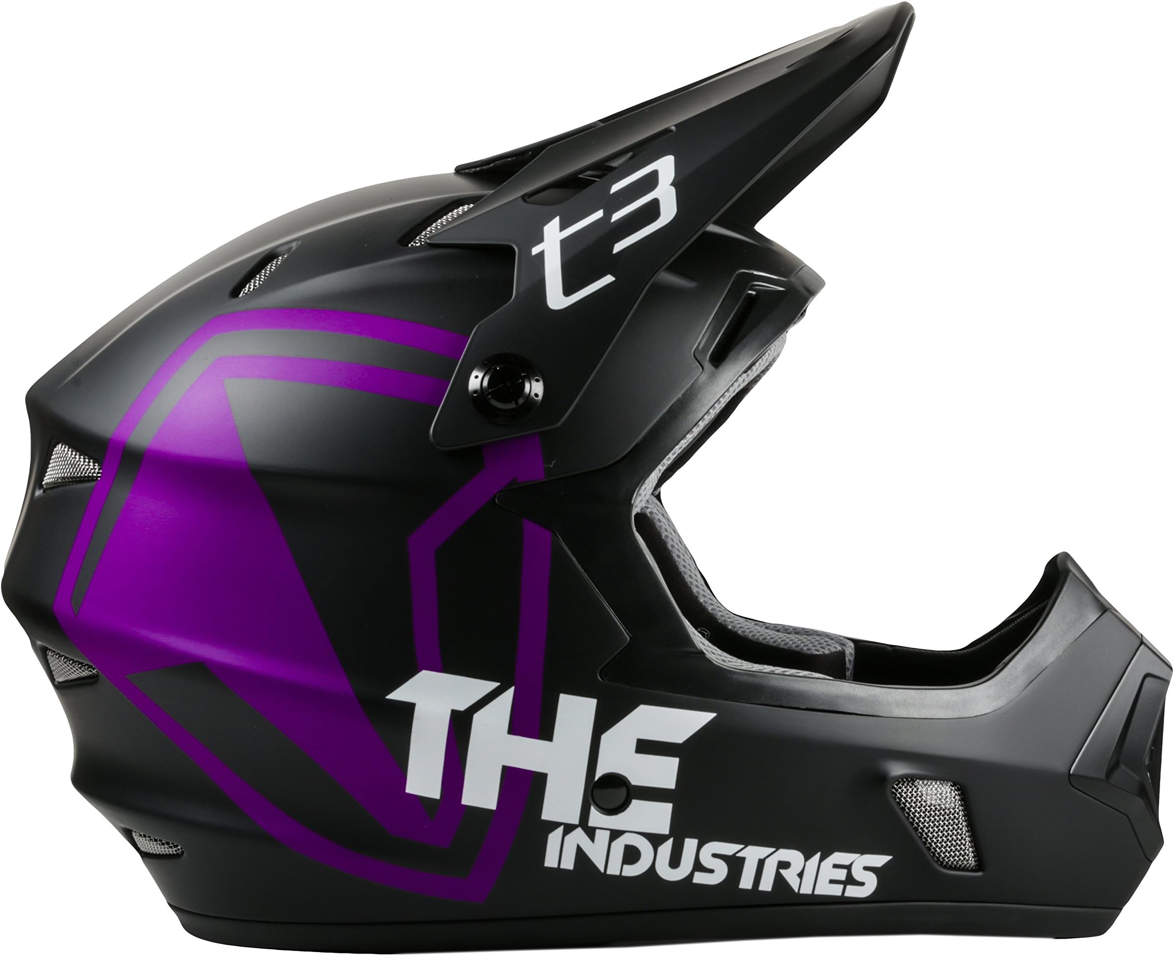 THE Industries Youth T3 Shield BMX and Mountain Bike Helmet