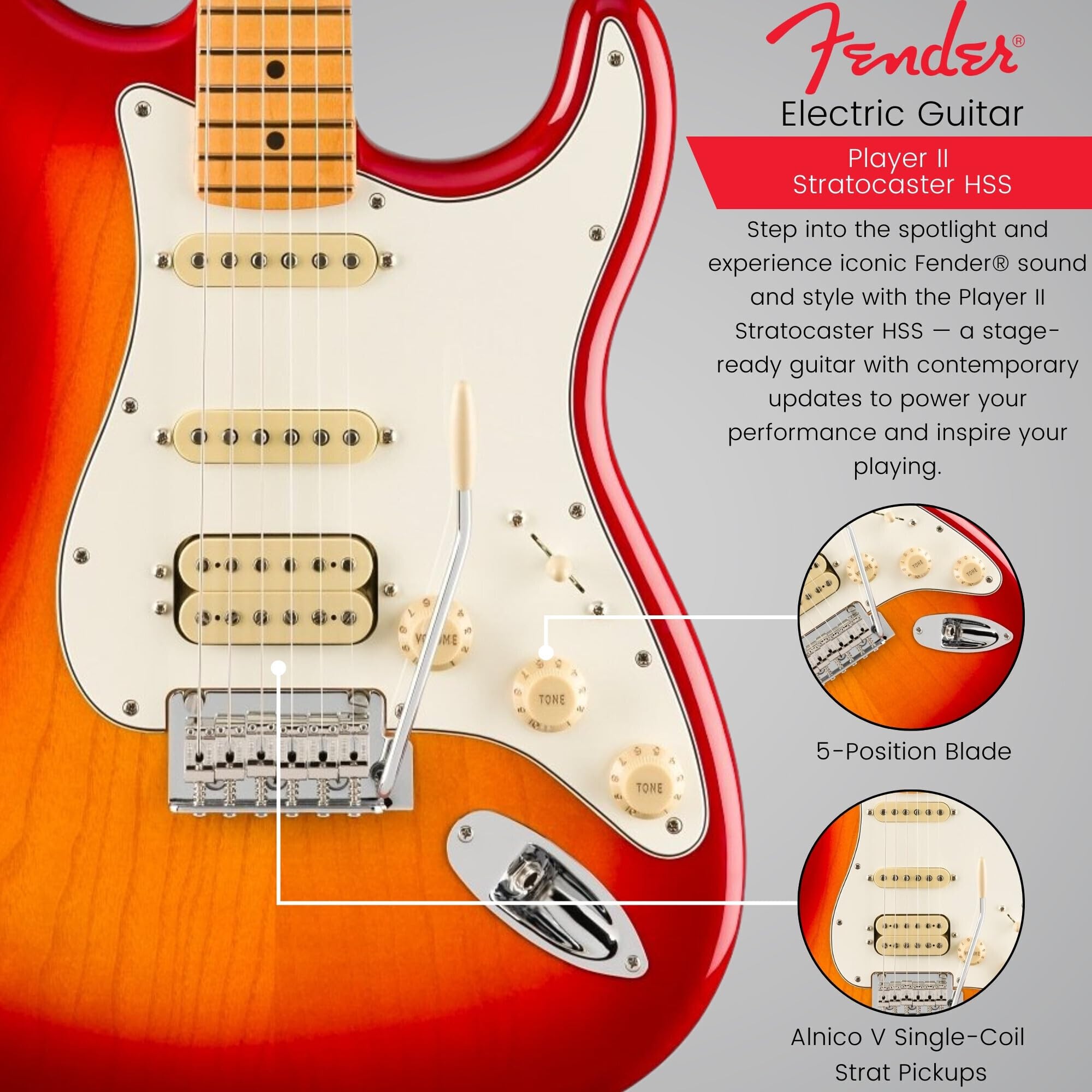 Amazon | Fender フェンダー エレキギター Player II Stratocaster