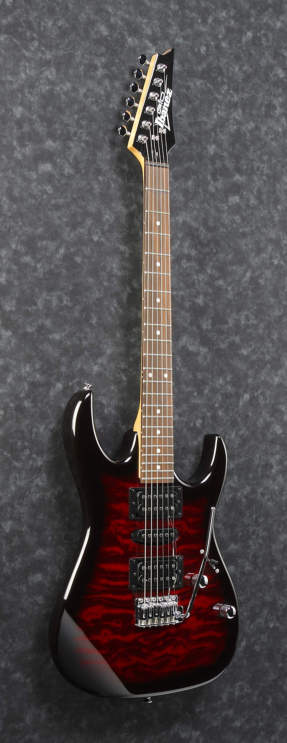 Ibanez GRX70QA-TRB Guitare électriques Métal/Moderne, Rouge