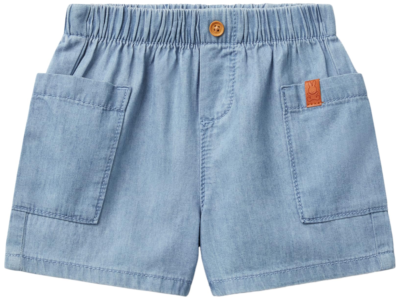 United Colors of Benetton Short, Turquesa, 74 cm
