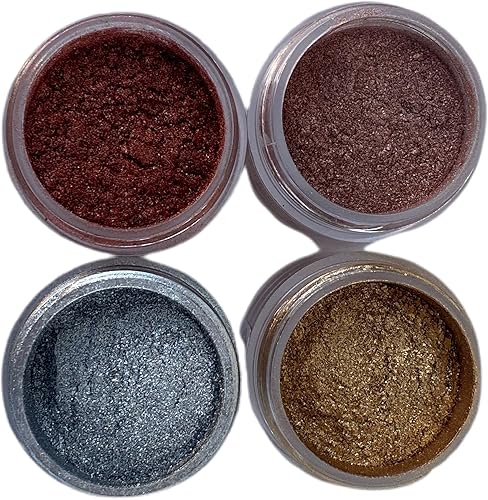 Oh Sweet Art Juego de resaltadores XIII x 4 unidades (0.71 oz en total) Plata 0.18 oz Oro 0.25 oz Oro Rosa 0.14 oz Oro Rosa 0.14 oz Oro Rosa 0.14 oz