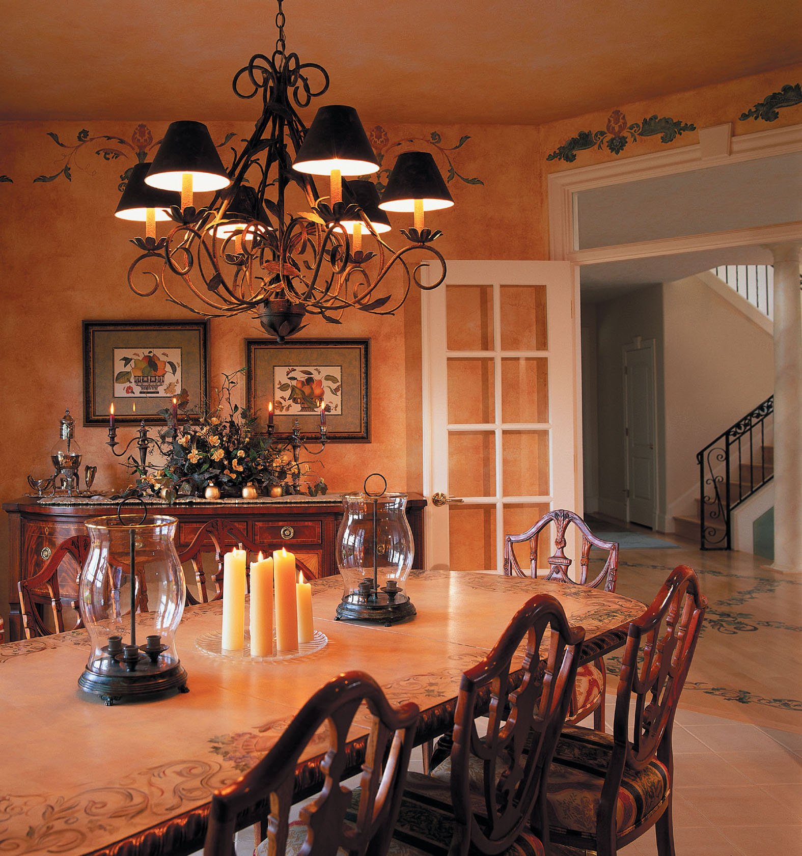 Tuscan Style Dining Room