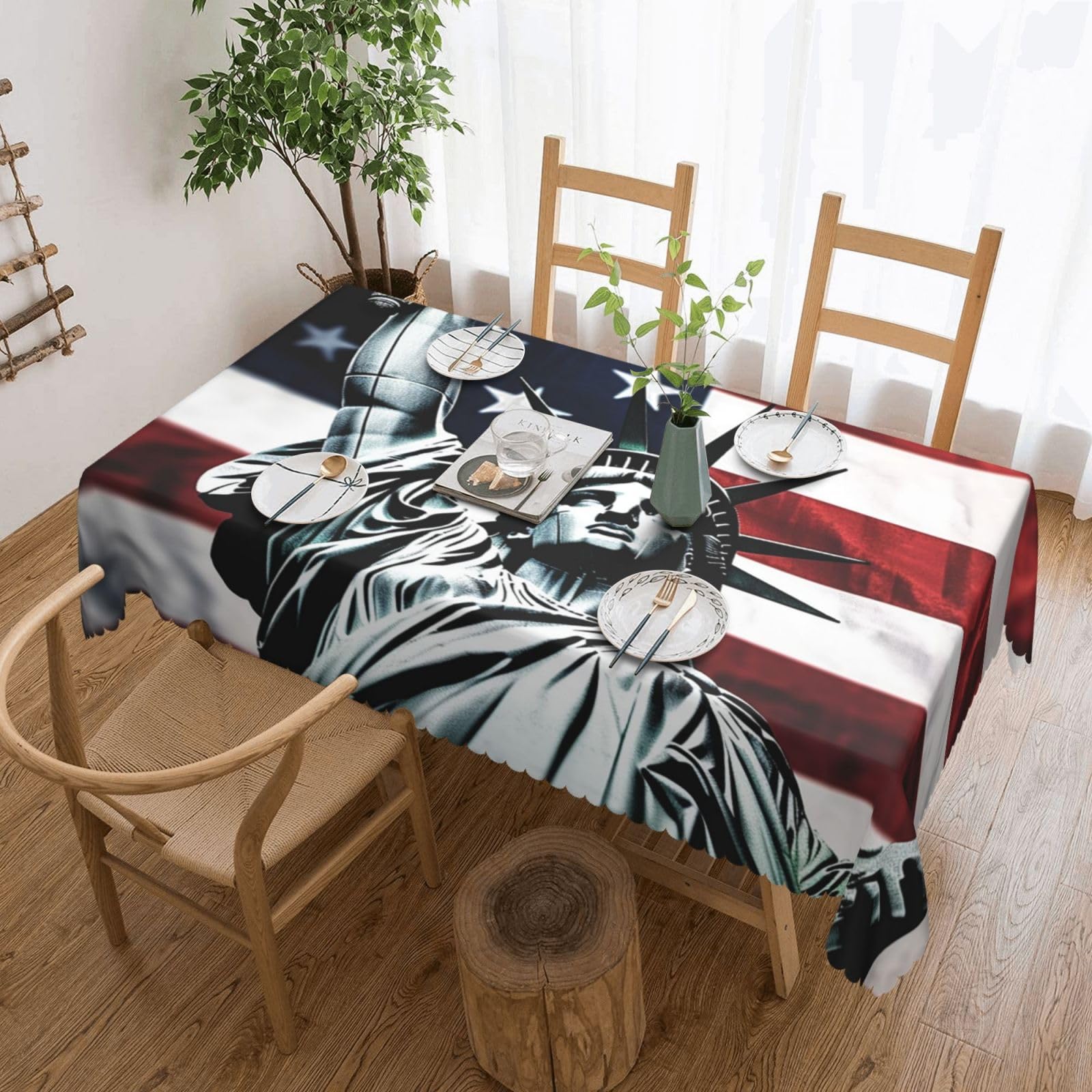 Nappe rectangulaire imperméable cuisine et salle à manger