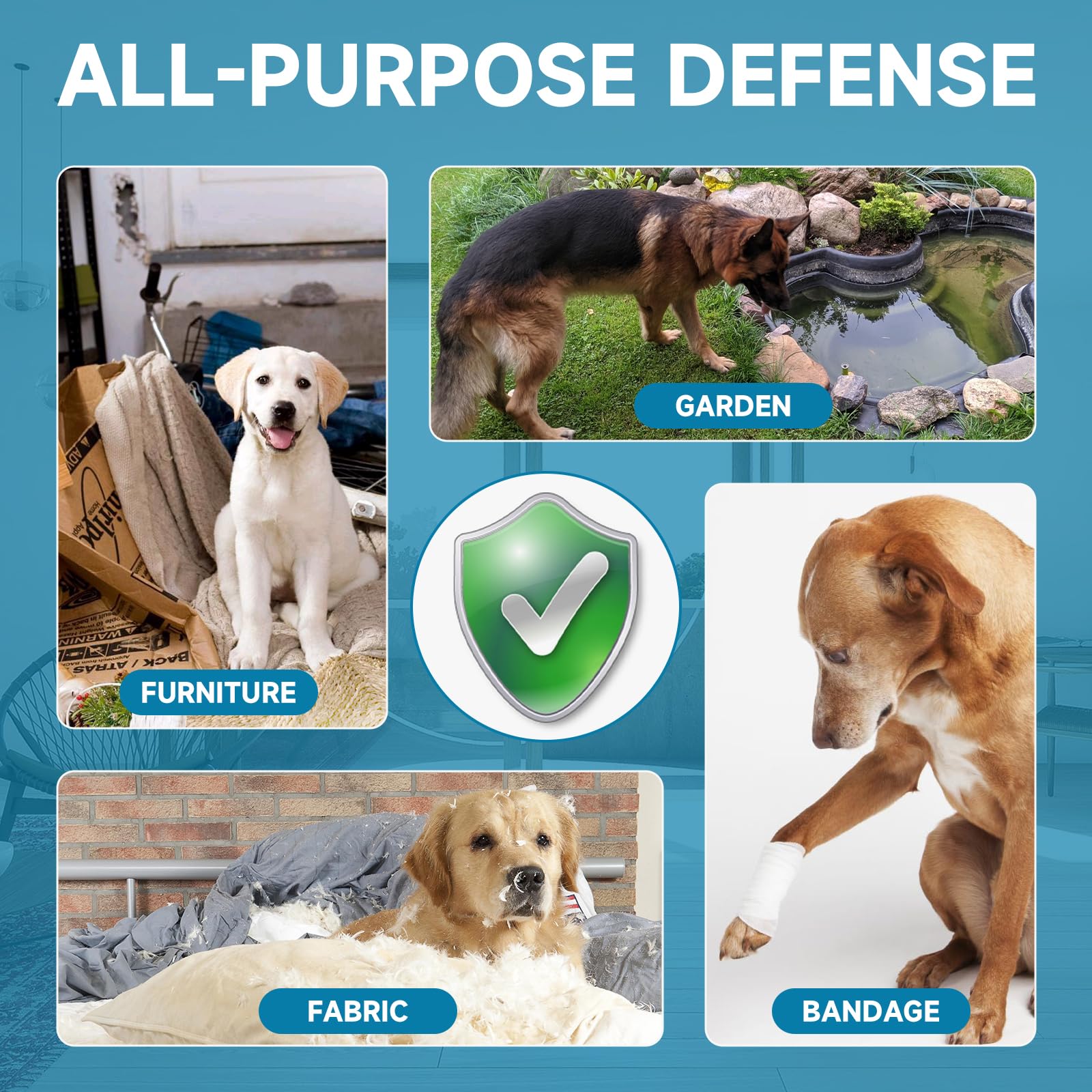 Woyamay Disabituante per Cani Spray, 200ml Repellente per Cani, Dissuasore per Cani, Cani Spray Amaro Spray, Spray Addestrativo Disabituante Gatti, Previene la Masticazione e la Leccatura di Mobili