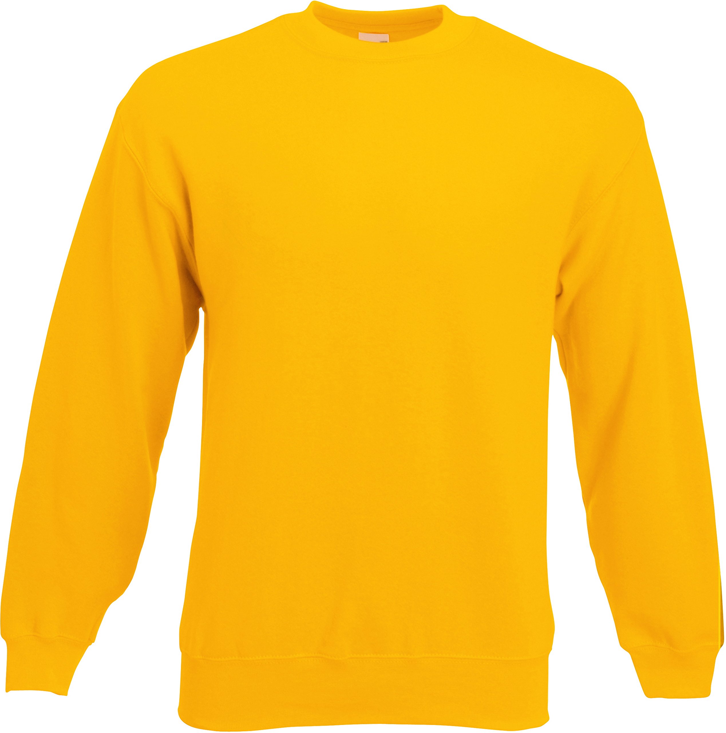 Fruit of The Loom Mens Classic Drop Shoulder Sweatshirt Sunflower L