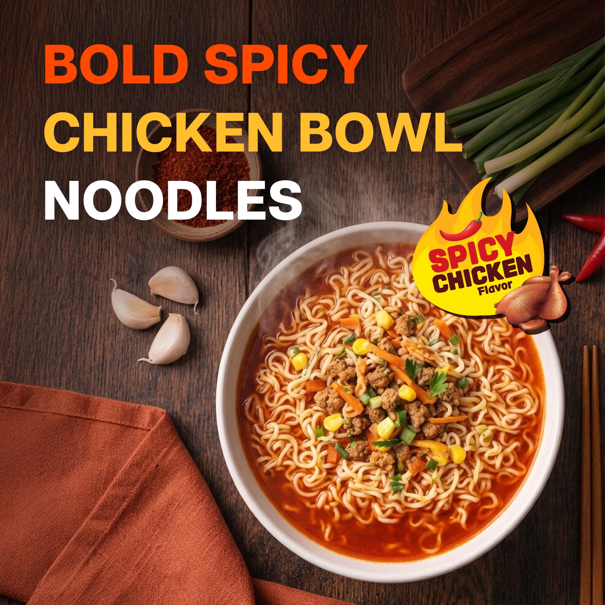 Nongshim Bowl Noodle Soup, Spicy Chicken, 3.03 Ounce (Pack of 12)