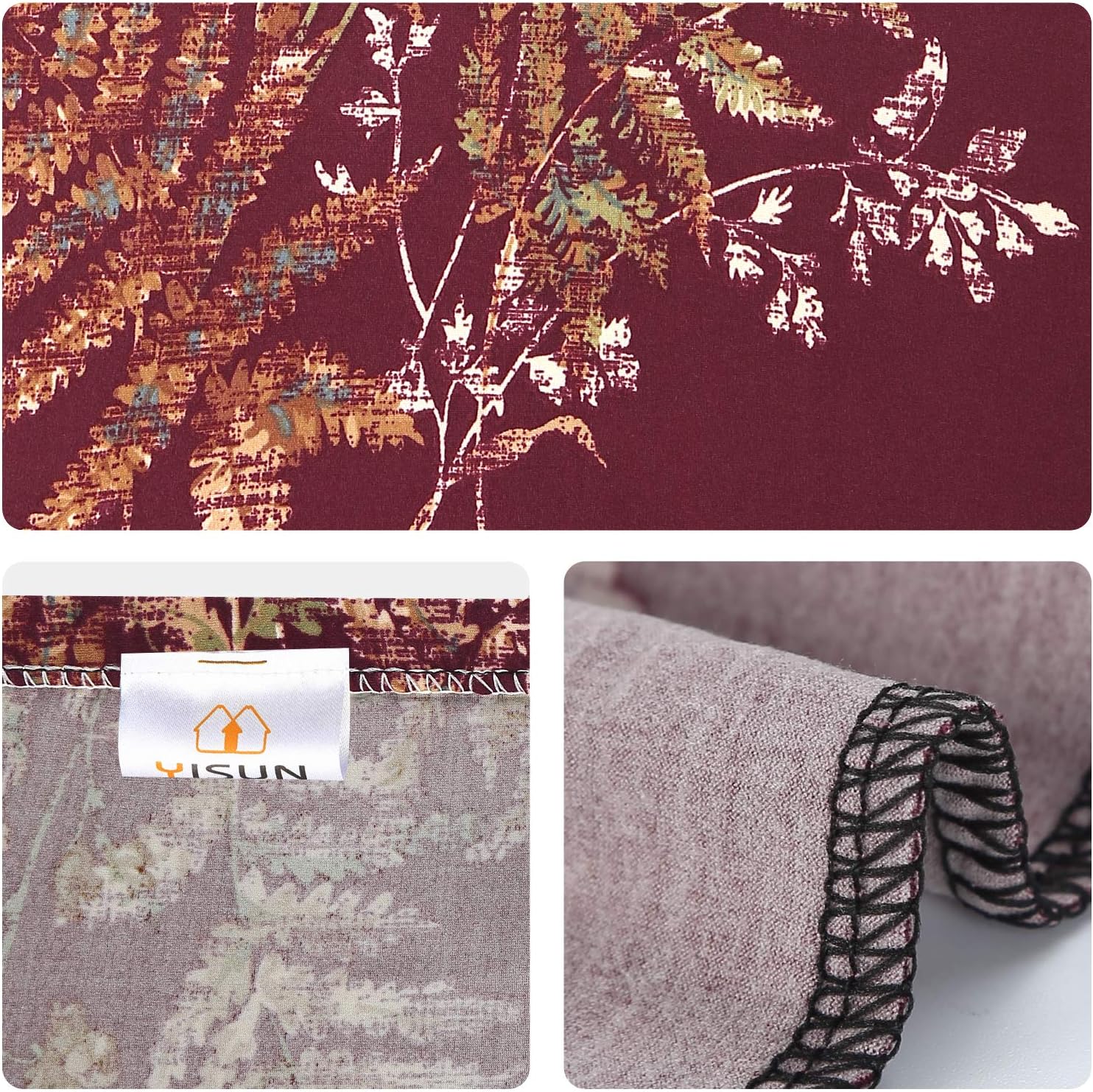 Bеѕt Dеаl 🛒 YISUN Stretch Dining Chair Covers Removable Washable Short Dining Chair Protect Cover for Hotel,Dining Room,Ceremony,Banquet Wedding Party (Red, 6 PCS)