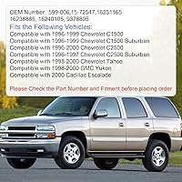 Vista 3 de Panel de control del climatizador del calentador del A/C con interruptor desempañador de la ventana trasera para Chevrolet C1500 C2500 Tahoe GMC