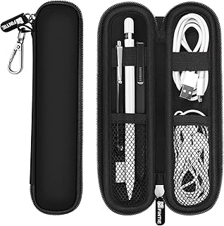 Sponsored Ad - Fintie Pencil Holder Case for Apple Pencil (1st and 2nd Generation), Soft Neoprene Zipper Carrying Bag Slee...