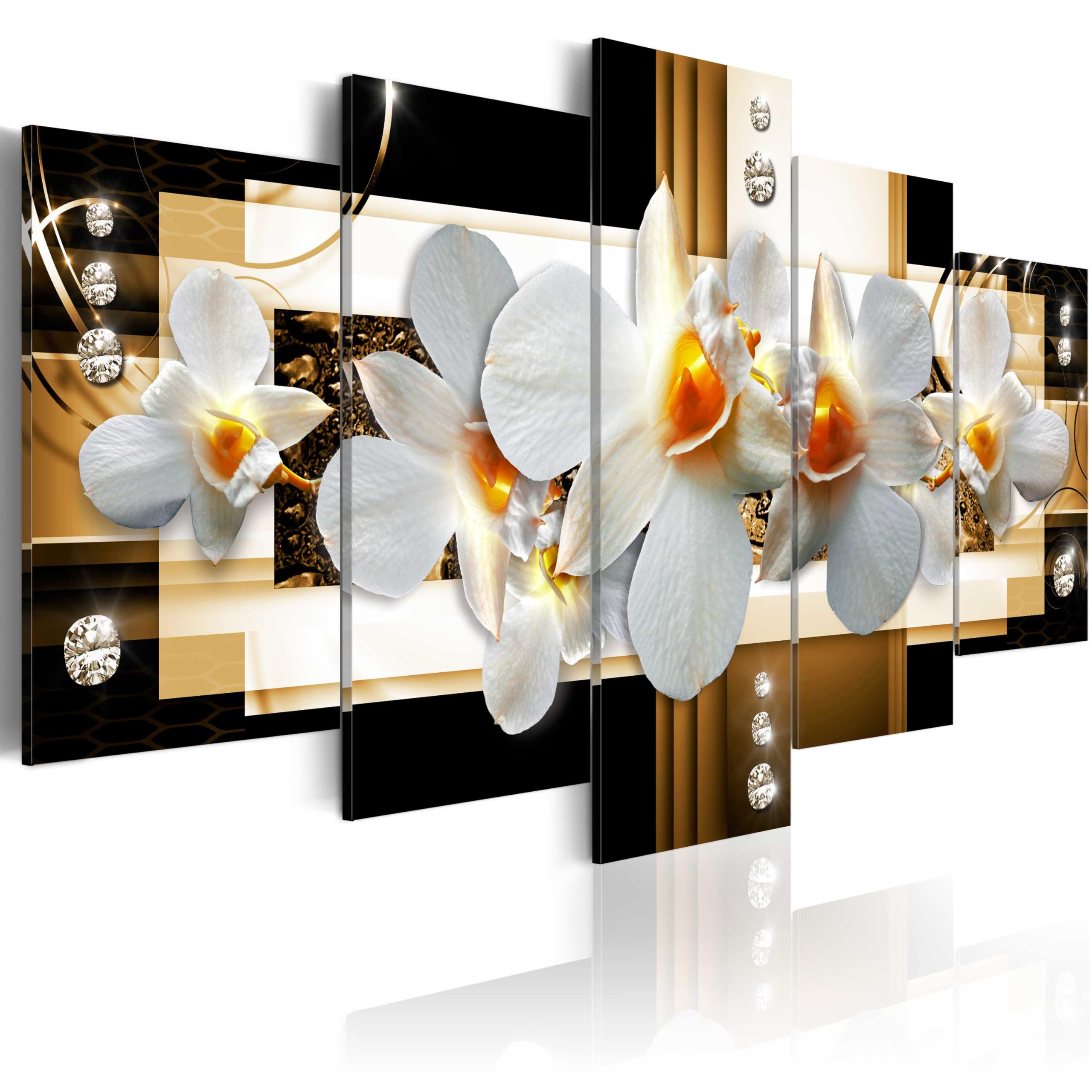 B&D XXL - Acrylglasbild Geschenke Heimdekoration, 200x100 cm, 5-teilig