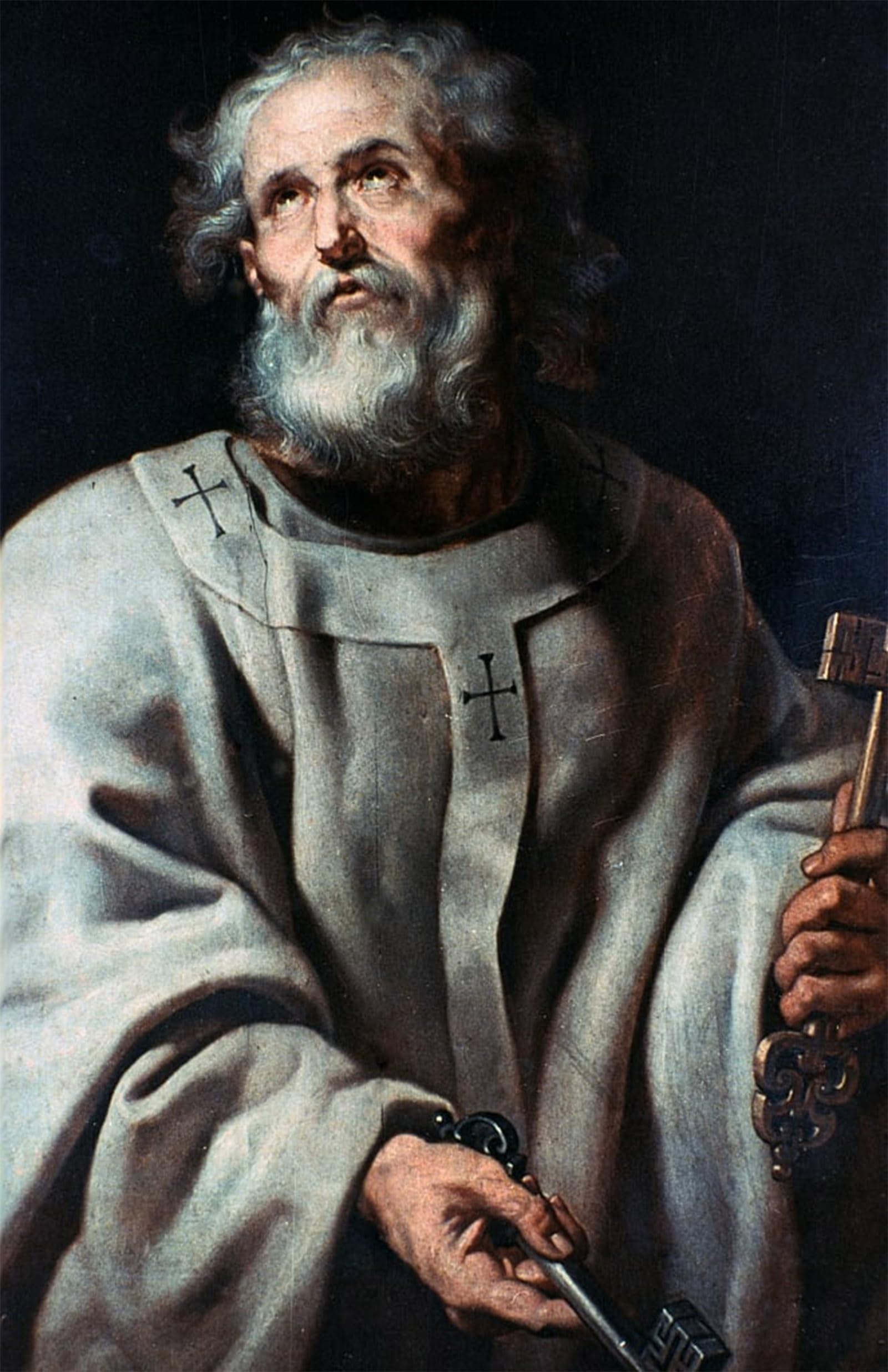 POSTERIIk Famous Modern Artwork Art Mural St Peter by Peter Paul Rubens Oil Paintings Pictures for Home Decor 60x90cm