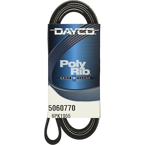 Dayco 5060770 Serpentine Belt , Black
