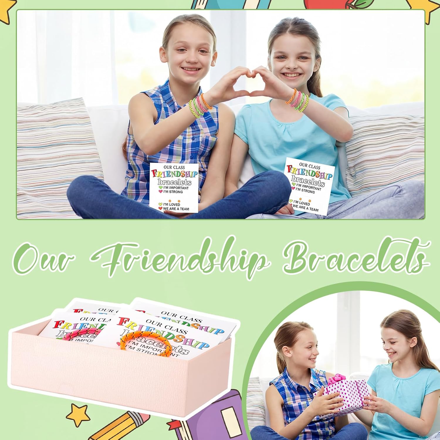 Daifunli 48 Sets Back School Gifts