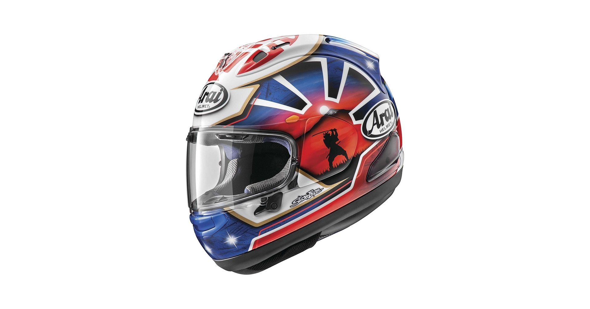 Amazon.com: Arai Helmets Corsair-X Dani Samurai-2 Helmet (X