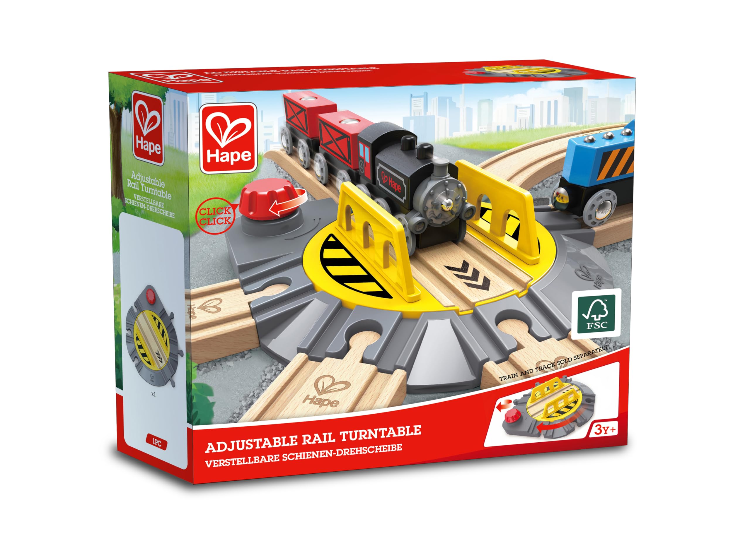 Hape- Plataforma giratoria Circuito de Tren (Toynamics E3723)