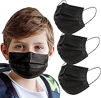 Vista 11 de akgk Mascarillas desechables de 100 unidades, máscara facial azul, máscara desechable de 3 capas con cintas elásticas para las orejas