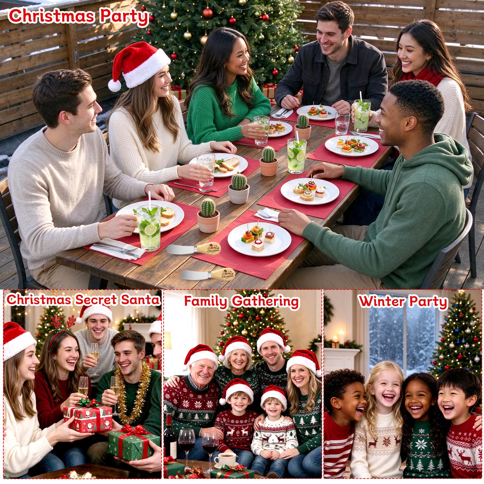 Christmas Party Favors - 20 Sets Bulk Gifts -6 Christmas Party Favors - 20 Sets Bulk Gifts -6